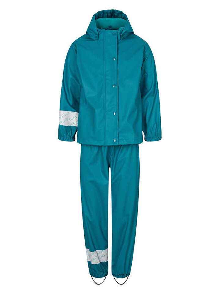 

Водонепроницаемые брюки Fred´s World by GREEN COTTON 2tlg Regenoutfit, синий