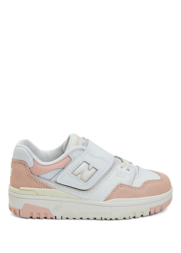 

550 розовые детские кроссовки New Balance, белый