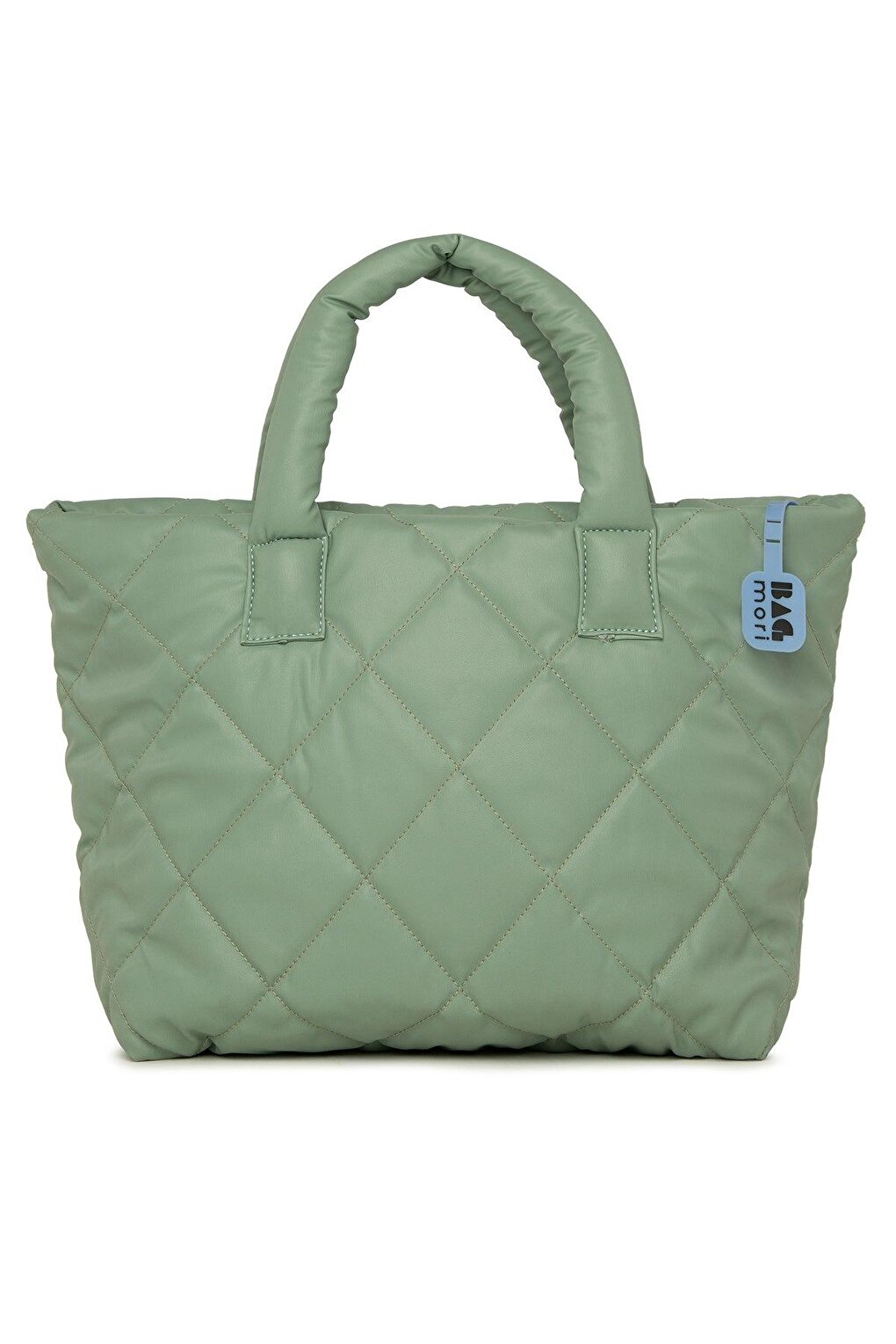 Стеганая надувная сумка Bagmori, зеленый inspire сумка шоппер стеганая зеленый