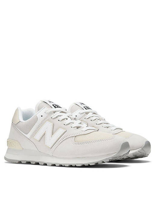 

Белые кроссовки New Balance 574, Белый