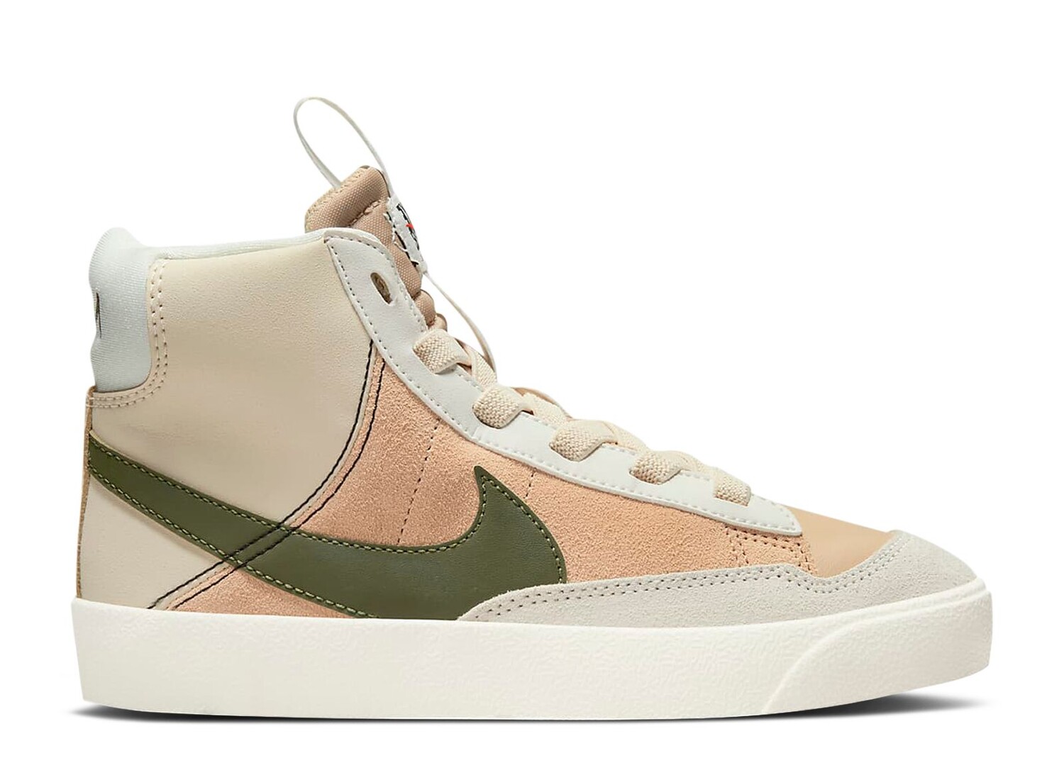 

Кроссовки Nike Blazer Mid '77 Se Ps 'Dance - Sanddrift Medium Olive', коричневый