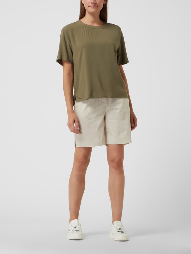 Шорты свободного кроя с эластичным поясом Tom Tailor, песочный шорты карго tom tailor средняя посадка карманы размер 31 зеленый