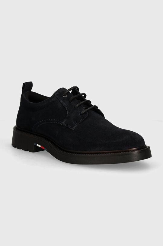 

LIGHT HILFIGER LWT SUEDE SHOE замшевые туфли Tommy Hilfiger, темно-синий