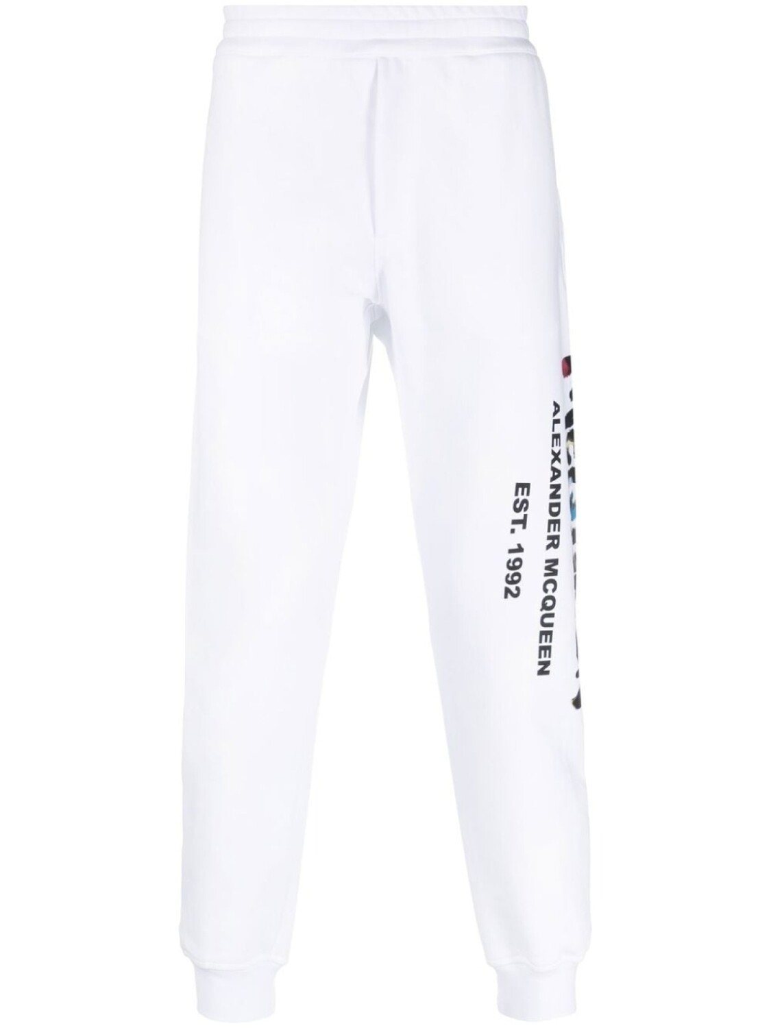 

Alexander McQueen спортивные брюки с логотипом, белый