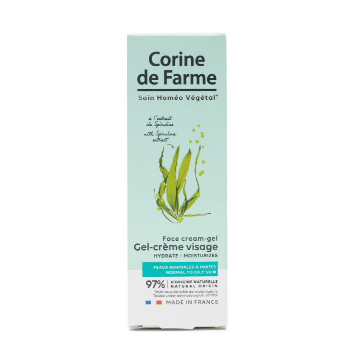 цена Крем для лица Gel Facial con extracto de Espirulina Corine De Farme, 50 ml