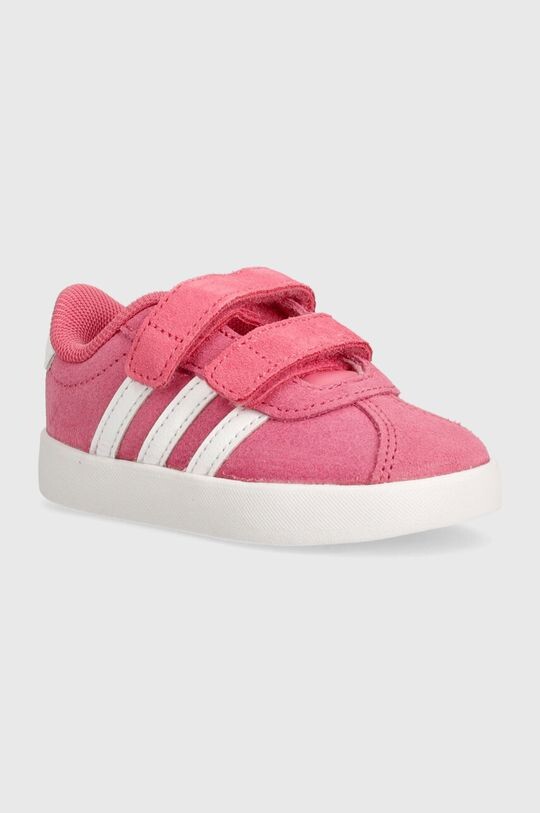 

Детские кроссовки VL COURT 3.0 CF adidas, розовый