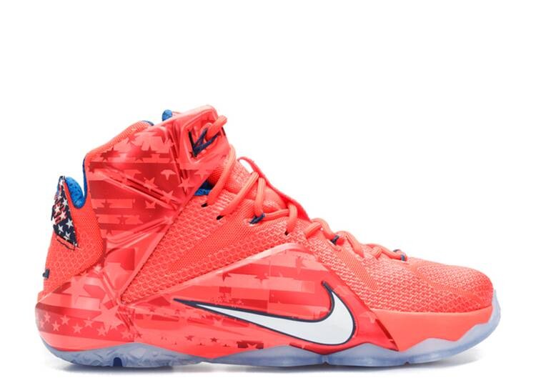 

Кроссовки Nike LEBRON 12 'USA', красный