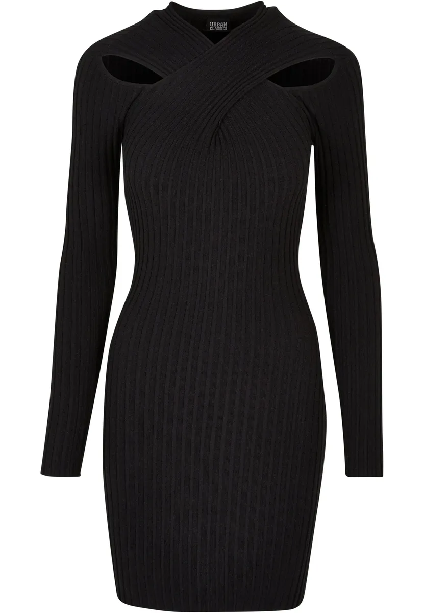 

Платье-рубашка URBAN CLASSICS " Urban Classics Women's Ladies Knit Dress " (1 шт.), черный