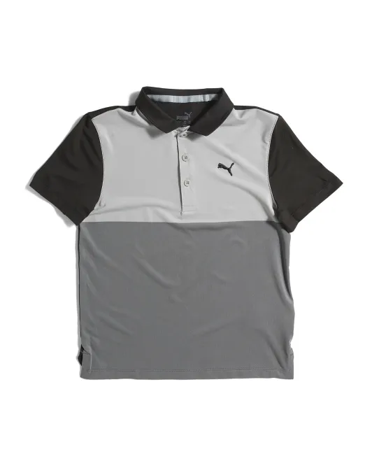 

Поло с цветными блоками Big Boys Cloudspun Puma Golf, цвет Multi
