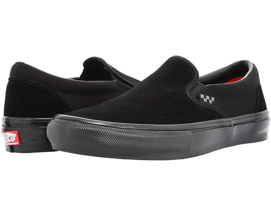 

Кроссовки Vans Skate Slip-On, цвет Black/Black