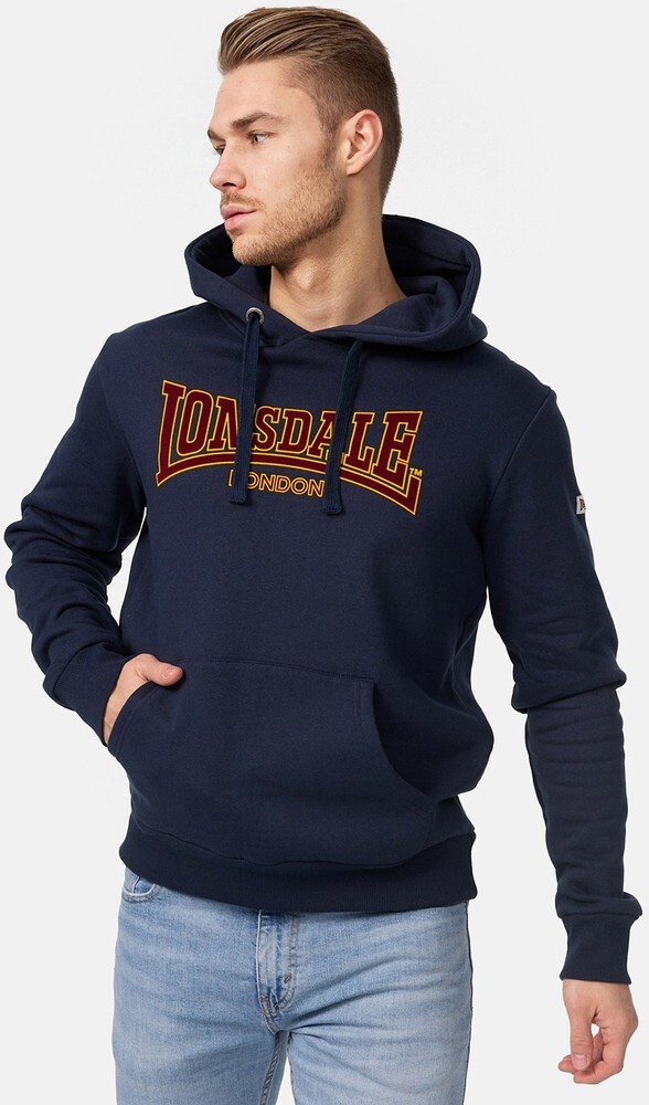 

Толстовка Lonsdale Hoodie Hooded Classic Ll002, синий
