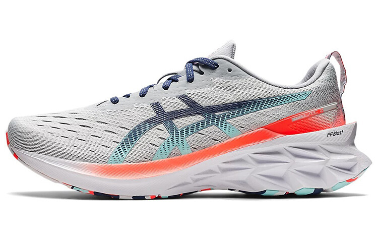 

Кроссовки Asics Novablast 2 Серый/Синий/Оранжевый