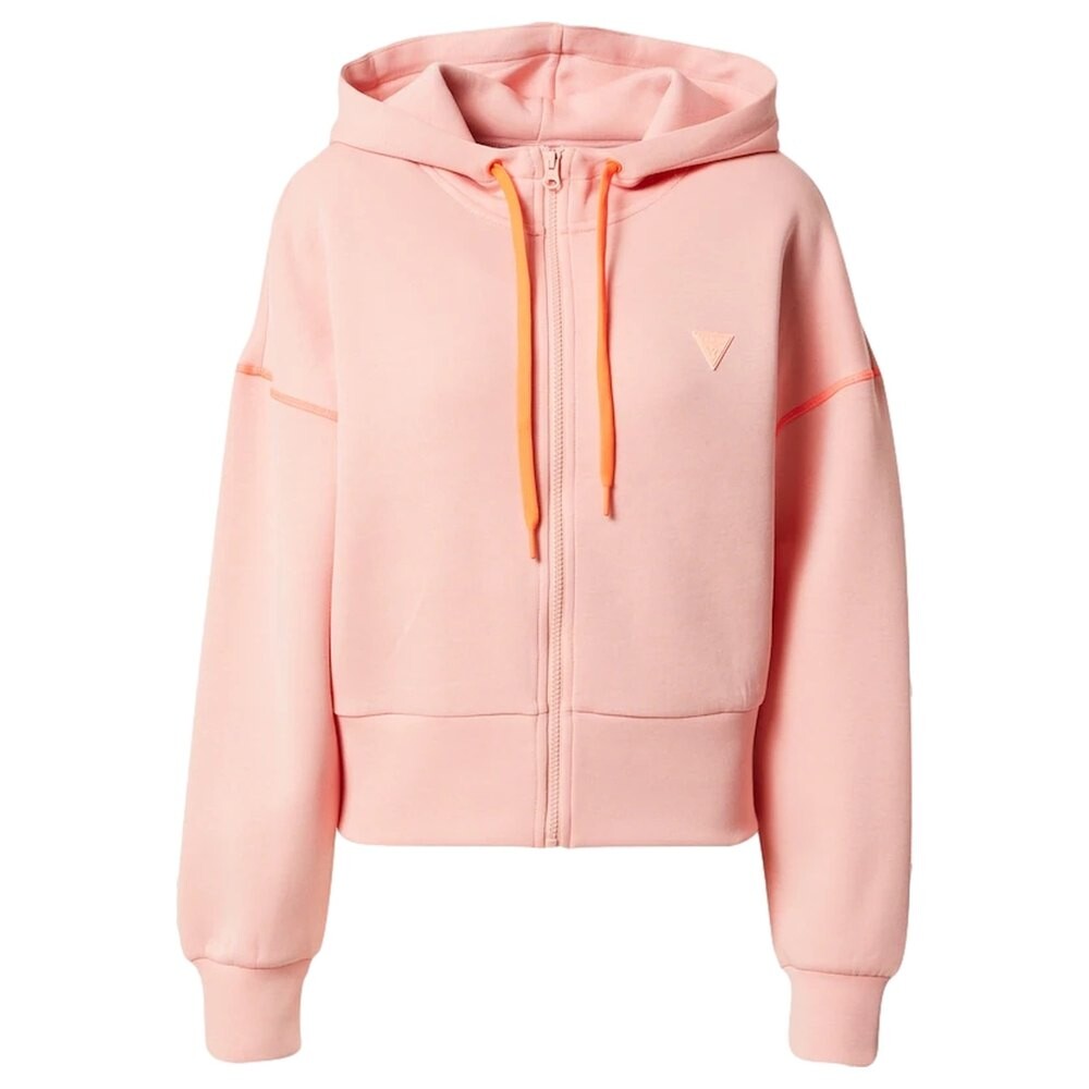 

Толстовка Guess Caren Full Zip, розовый