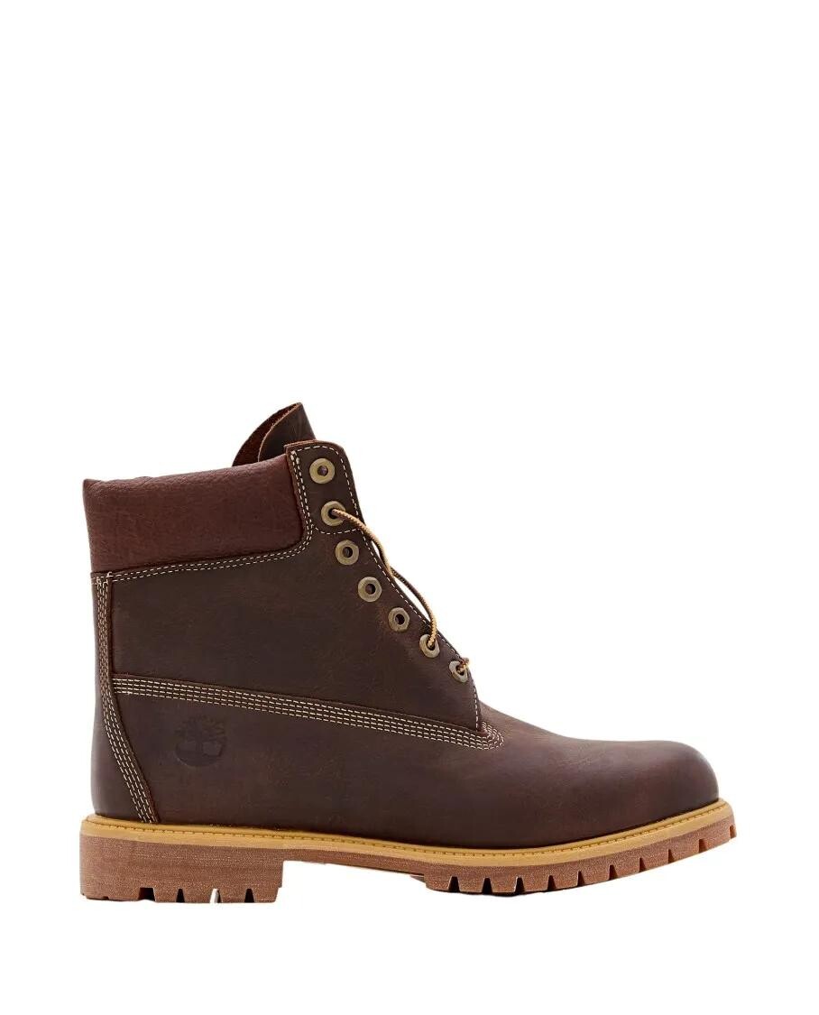 

Премиум 6 дюймовые водонепроницаемые ботинки на шнуровке Timberland, коричневый