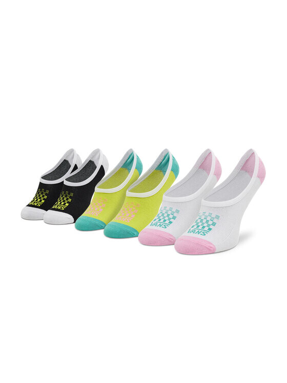 

Комплект из 3 женских носков-кроссовок Vans, мультиколор