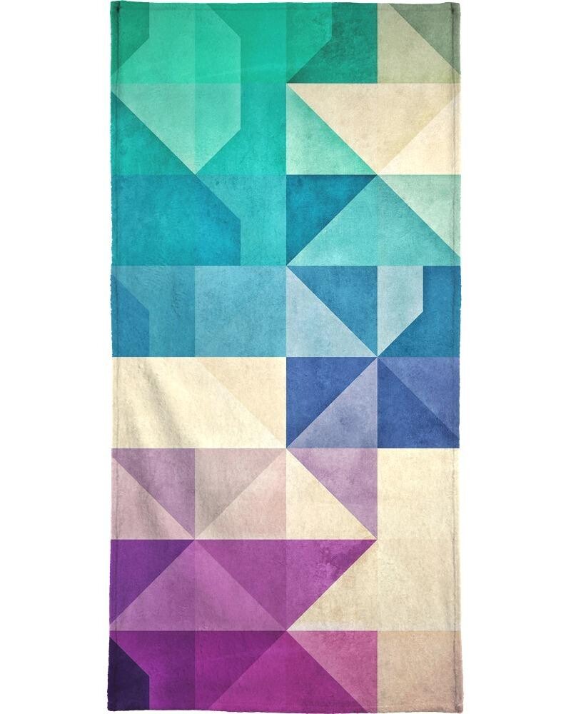 

Полотенце для ванной Juniqe pyrply, цвет Blau & Türkis