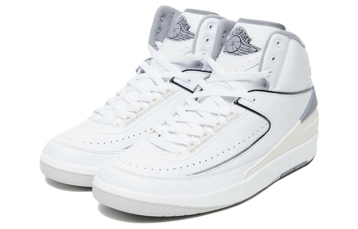 

Кроссовки мужские Jordan Air Jordan 2 Vintage баскетбольные, серый / белый