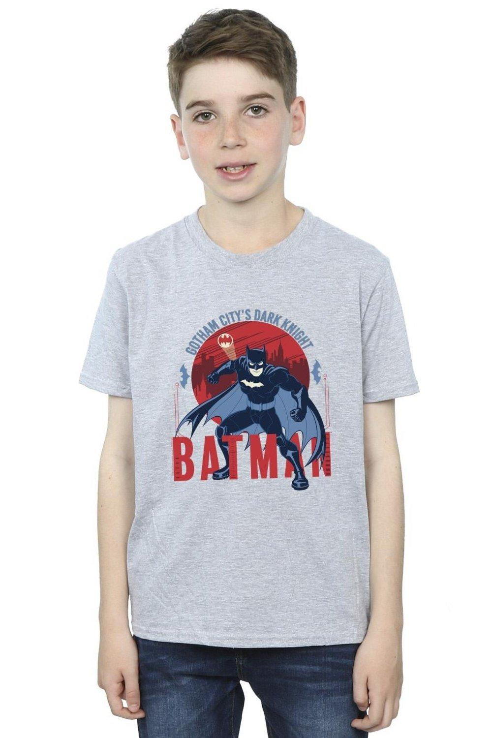 Футболка «Бэтмен Готэм-сити» DC Comics, серый футболка бэтмен готэм сити dc comics темно синий