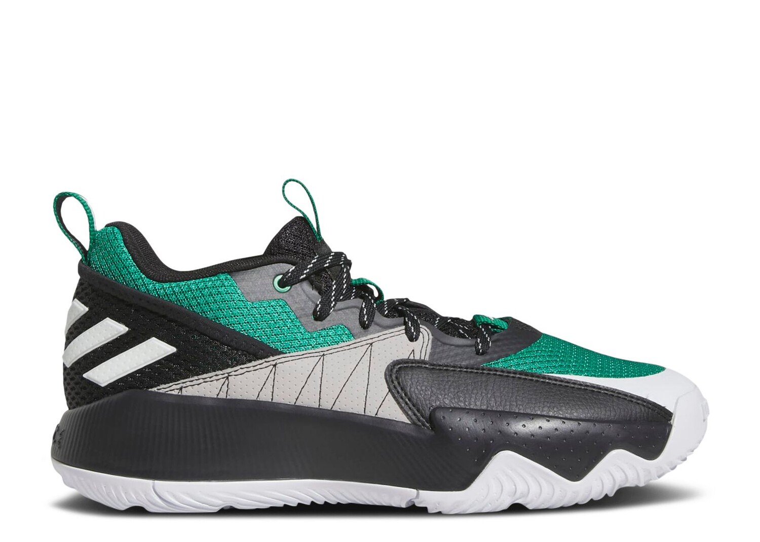 

Кроссовки adidas Dame Certified Extply 2.0 'Black Court Green', зеленый, Зеленый;серый