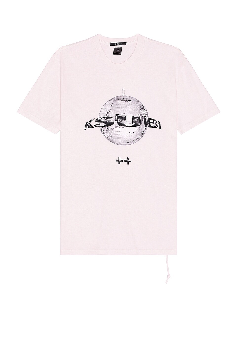 

Футболка Ksubi Disco Kash, розовый