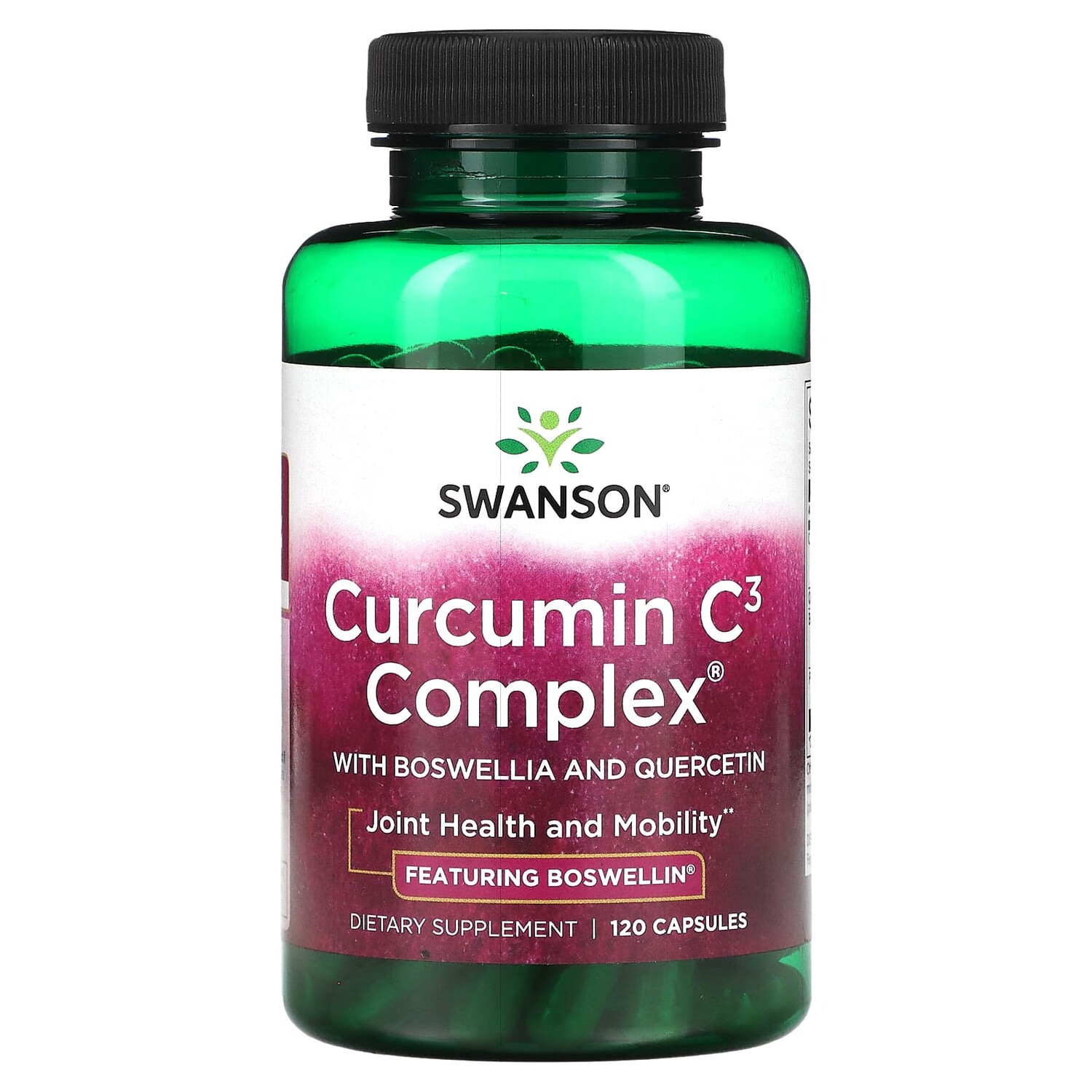 

Curcumin C3 Complex, 120 капсул, Swanson