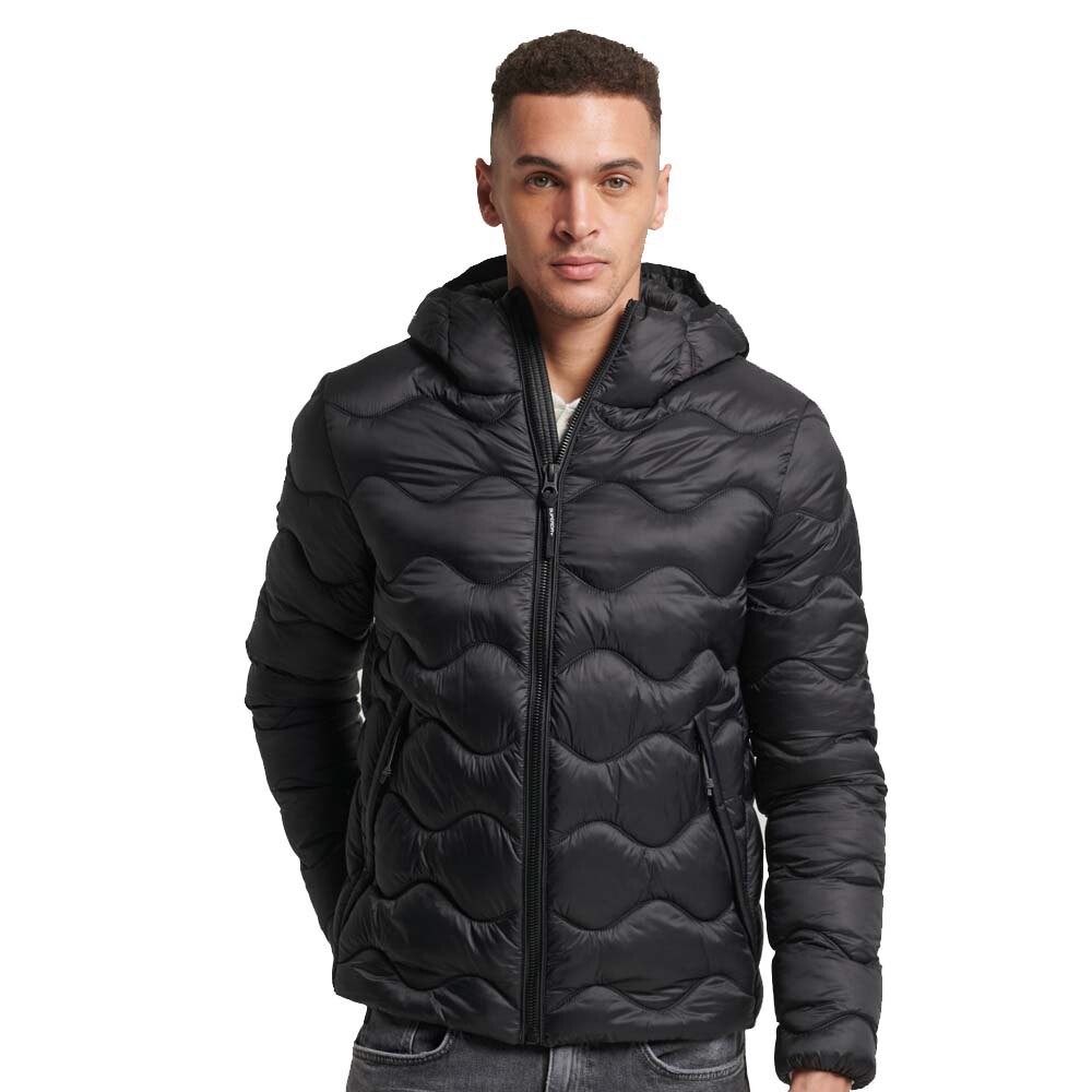 

Куртка Superdry Studios XPD Interest Quilt, черный