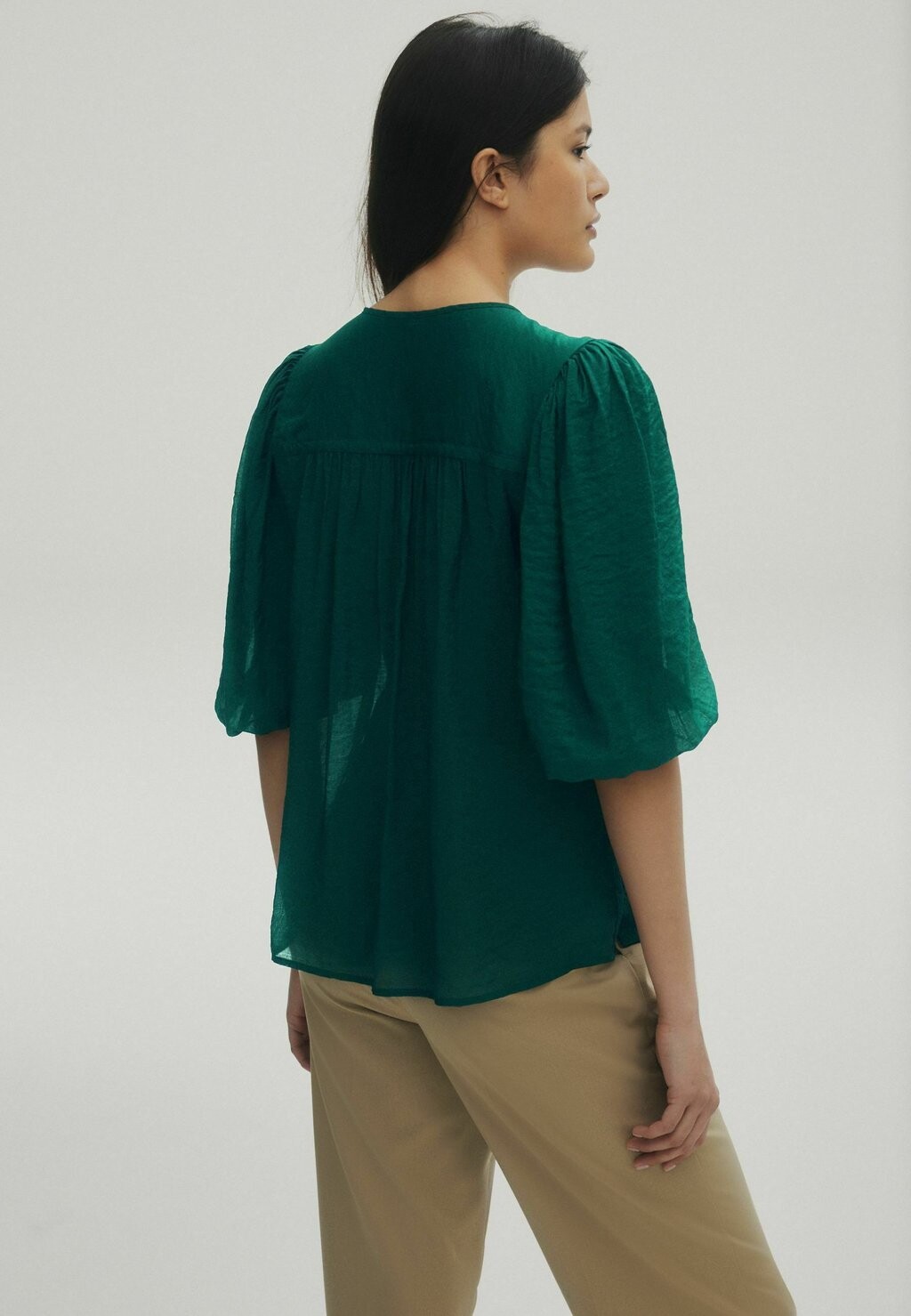 

Блузка PUFF SLEEVE Next, цвет green