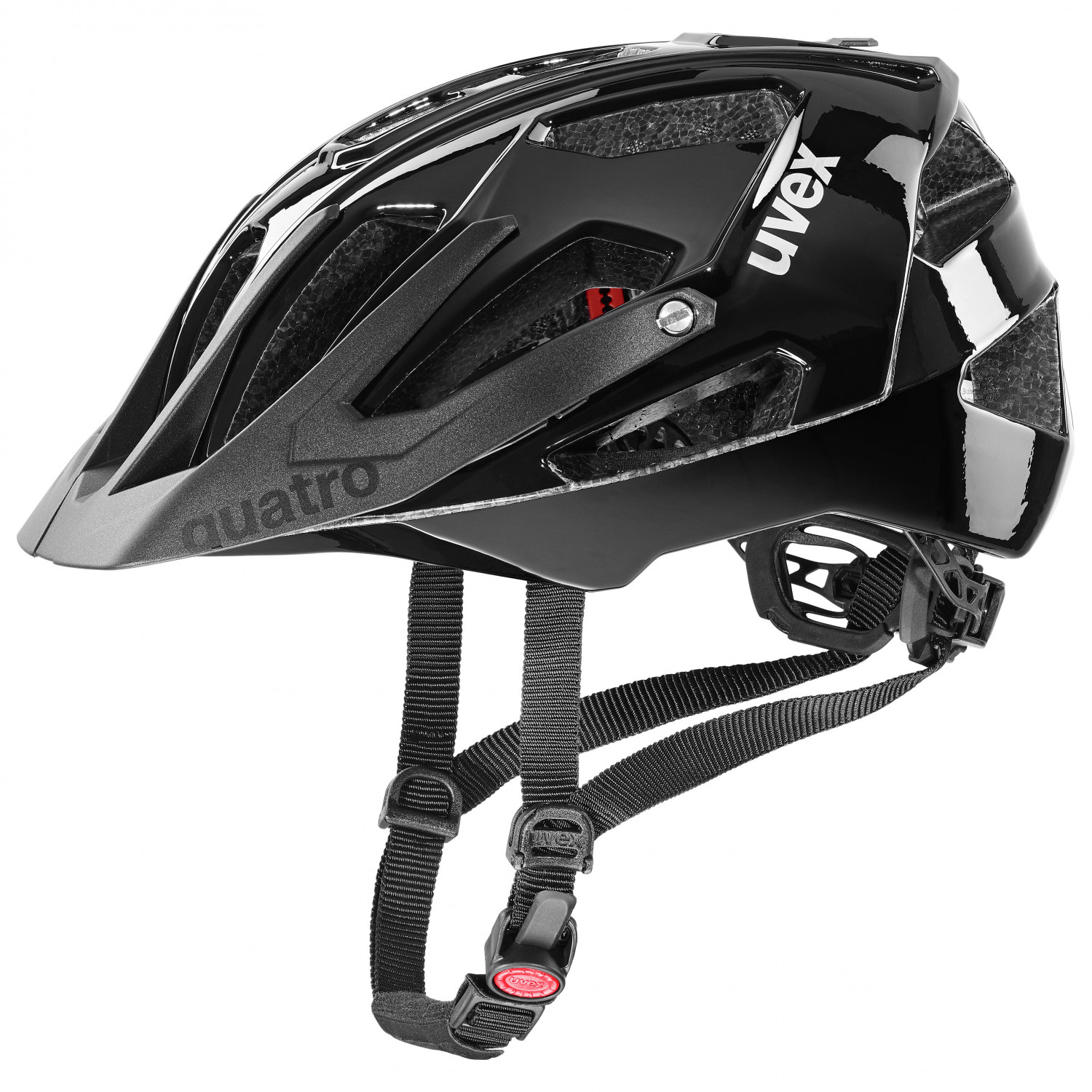 шлем велосипедный детский uvex черный Велосипедный шлем Uvex Quatro, цвет All Black