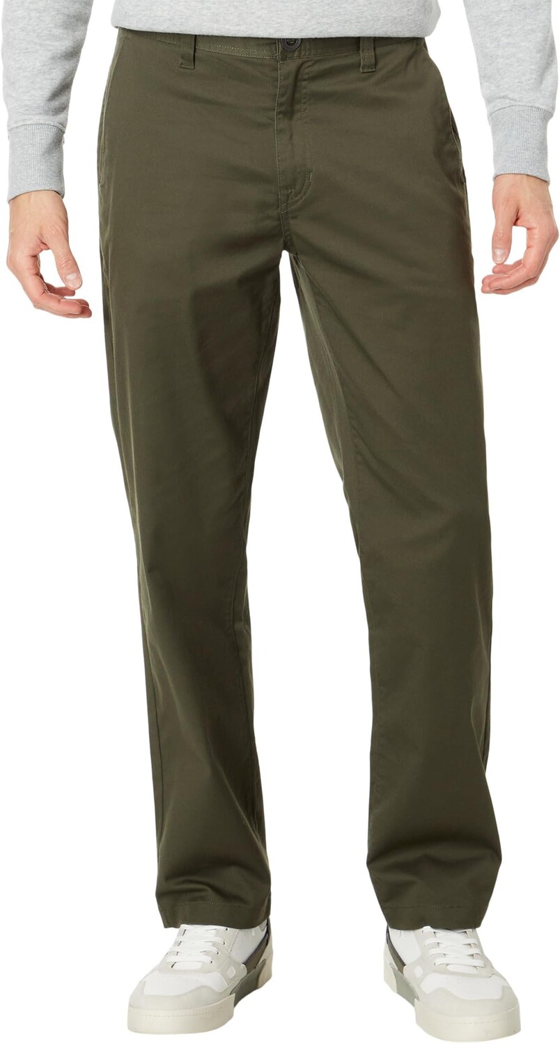 

Брюки-чиносы Frickin Regular Volcom, цвет Squadron Green