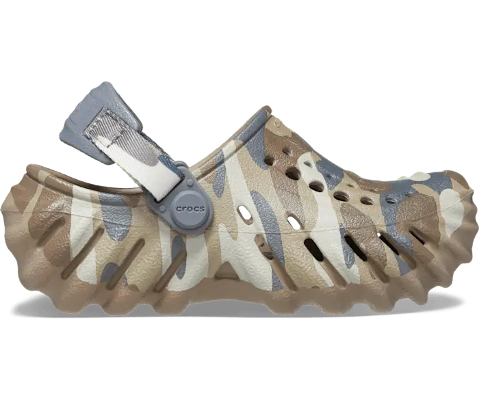 

Сабо Toddler Echo Camo Redux Crocs для малышей, цвет Charcoal
