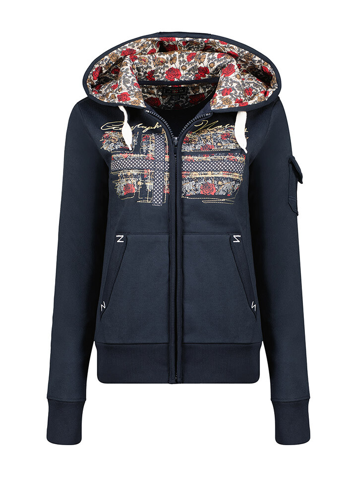 

Толстовка Geographical Norway Fabeaute, темно-синий