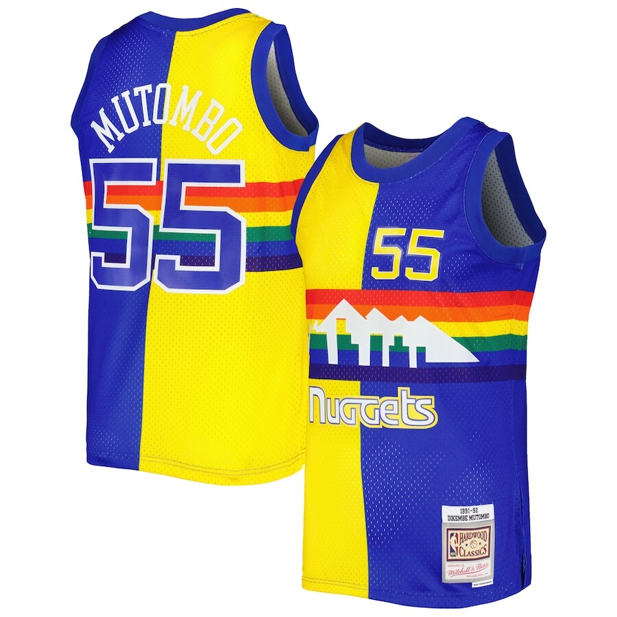 

Джерси Mitchell & Ness Denver Nuggets, роял