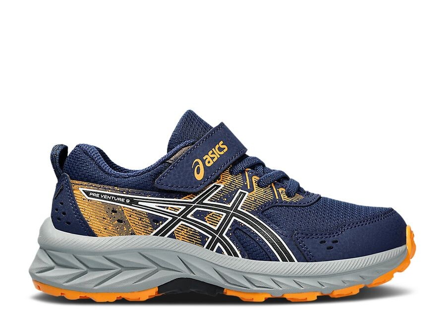 

Кроссовки ASICS Gel Venture 9 Ps 'Blue Expanse Orange', синий