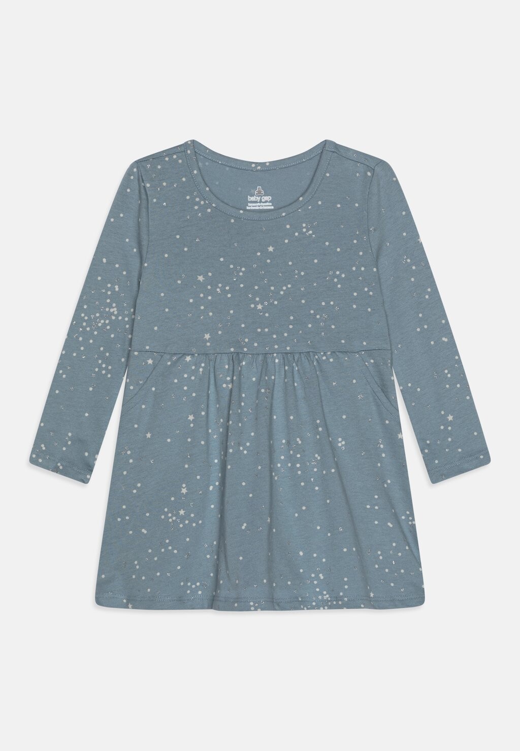 

Вязаное платье Toddler Girl GAP, цвет new england sky