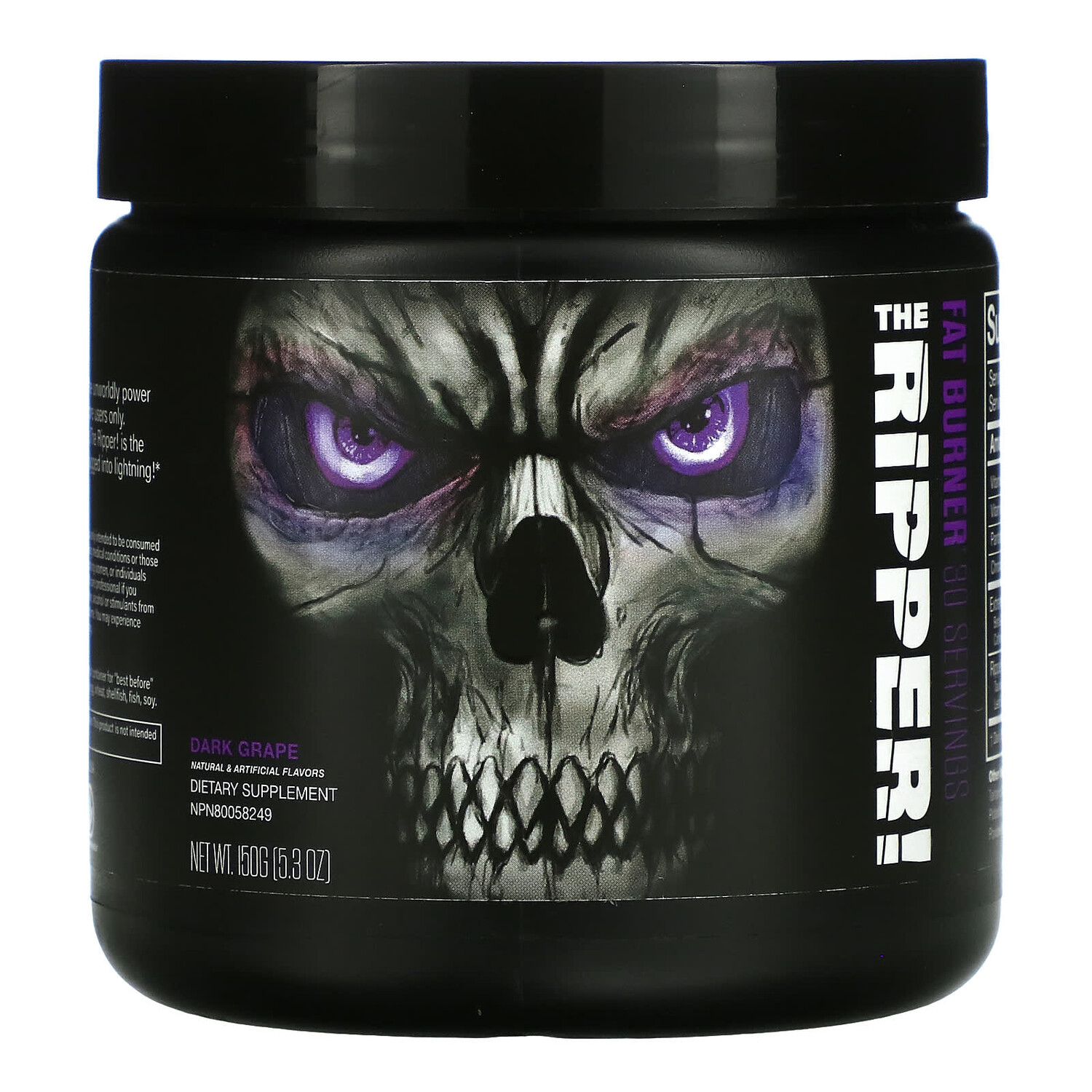 

The Ripper, жиросжигатель, темный виноград, 150 г (5,3 унции), JNX Sports