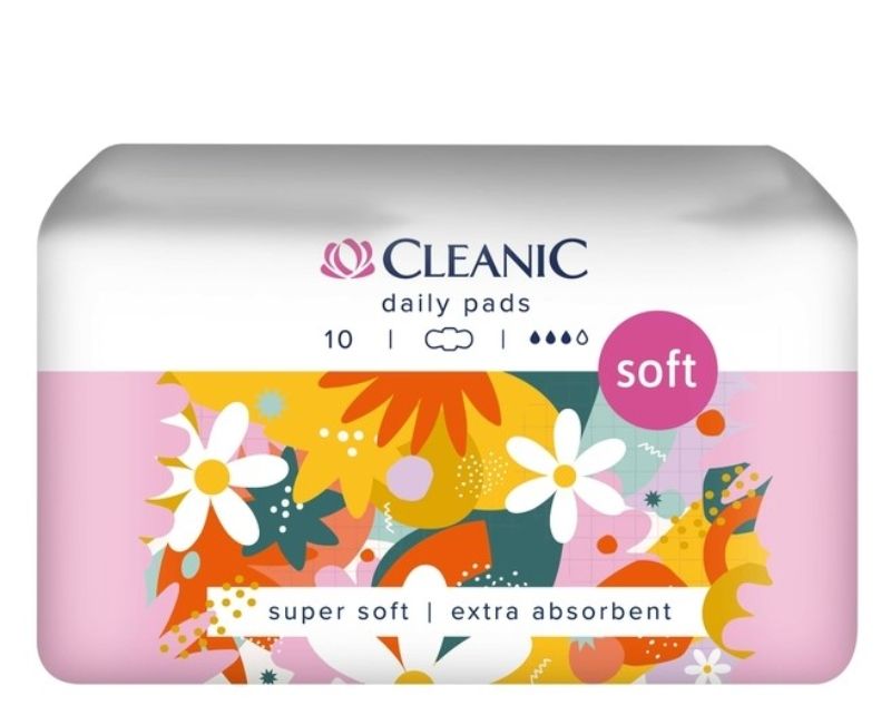 Cleanic Soft Day гигиенические салфетки, 10 шт. прокладки гигиенические cleanic soft 10 шт