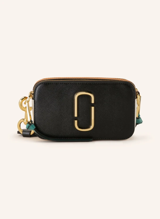 

Сумка на плечо из сафьяновой кожи snapshot Marc Jacobs, черный
