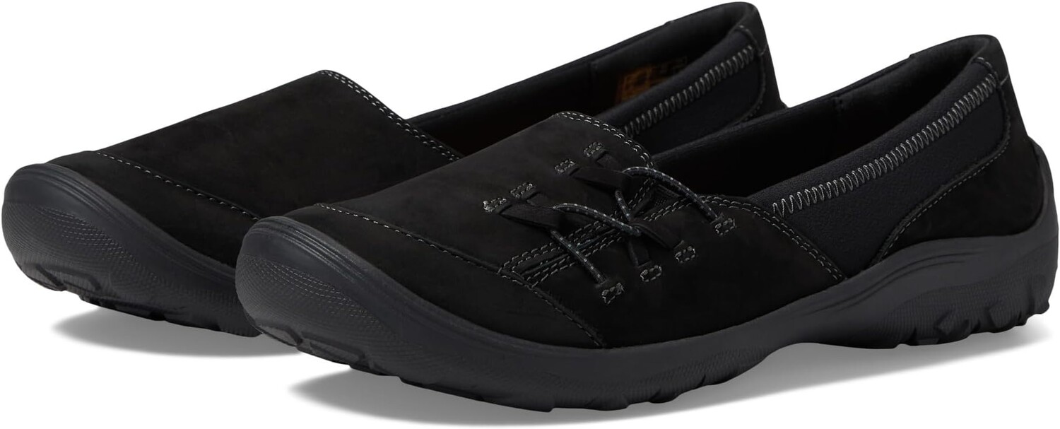 

Туфли на плоской подошве Clarks Fiana Ease, цвет Black Nubuck