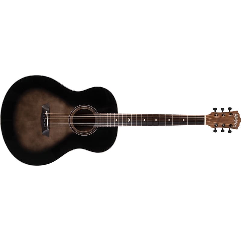 Акустическая гитара Washburn BTS9CH Bella Tono Novo S9 Studio Body Acoustic Guitar, Gloss Charcoal Burst цена и фото