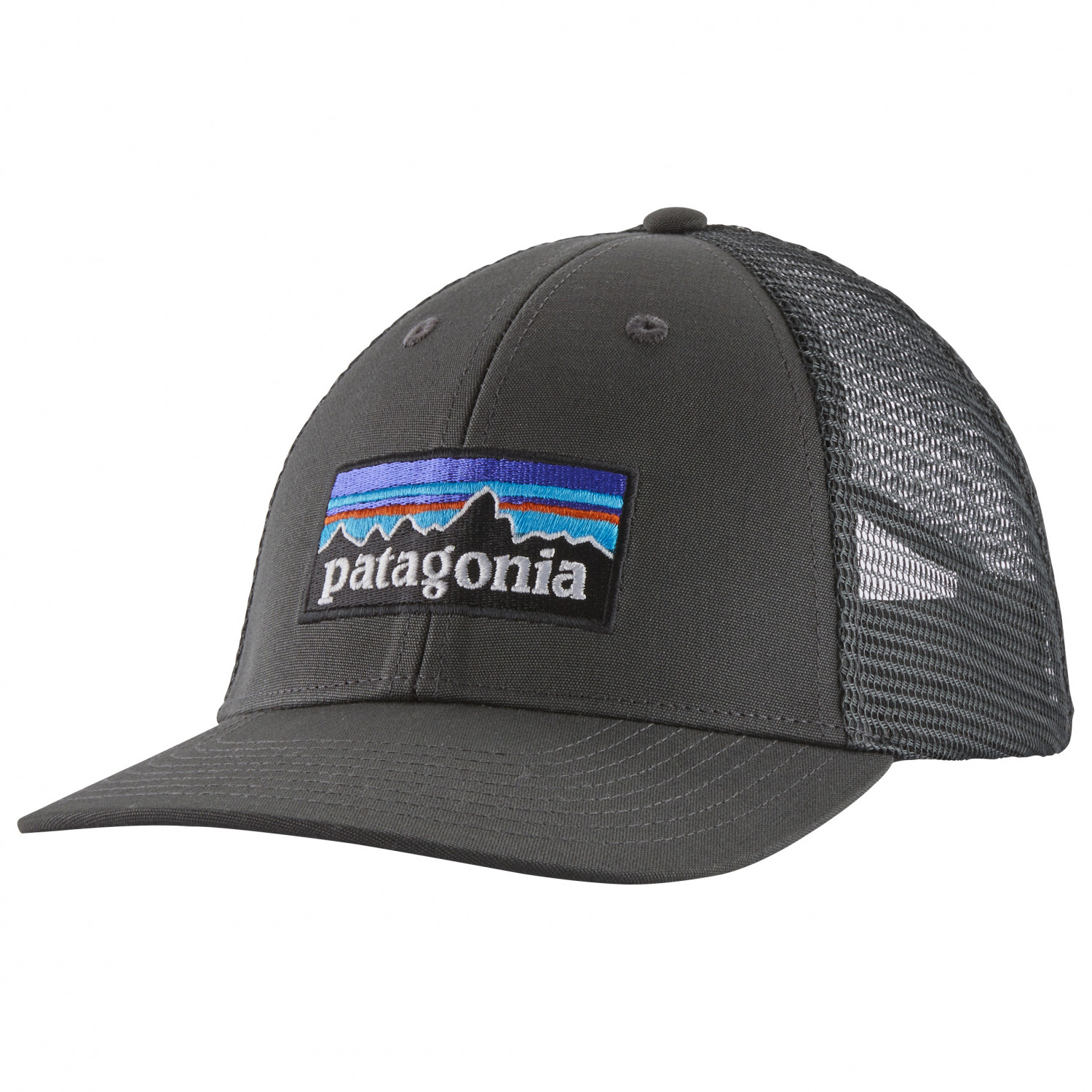 Кепка Patagonia P 6 Logo Lopro Trucker Hat, цвет Forge Grey
