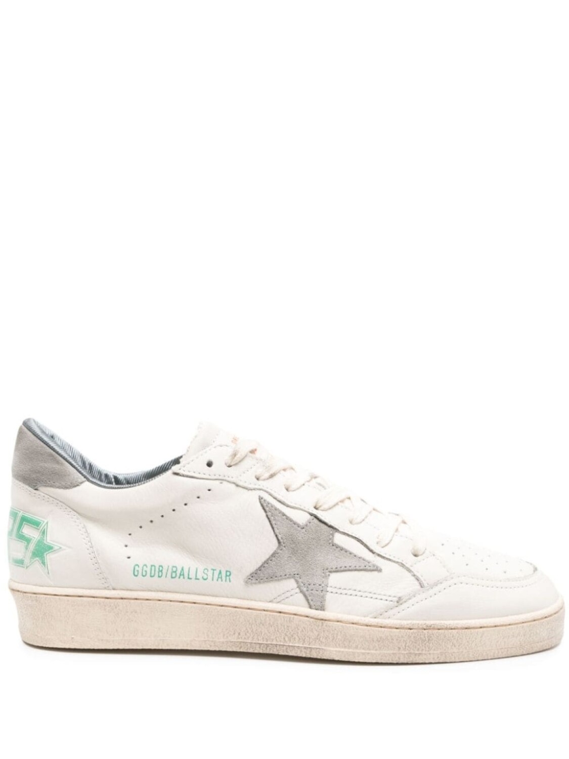 

Golden Goose кеды Ball Star с нашивкой-логотипом, нейтральный цвет