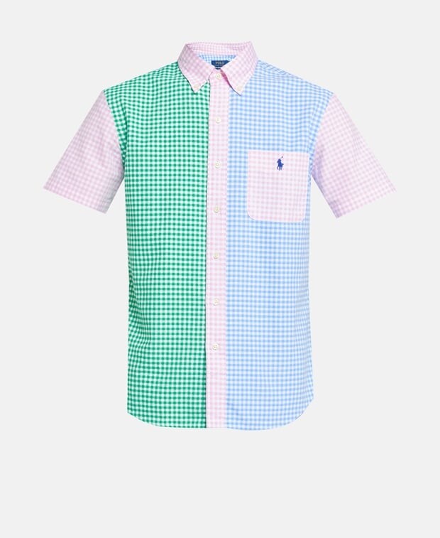 

Рубашка с короткими рукавами – индивидуальный крой Polo Ralph Lauren, зеленый