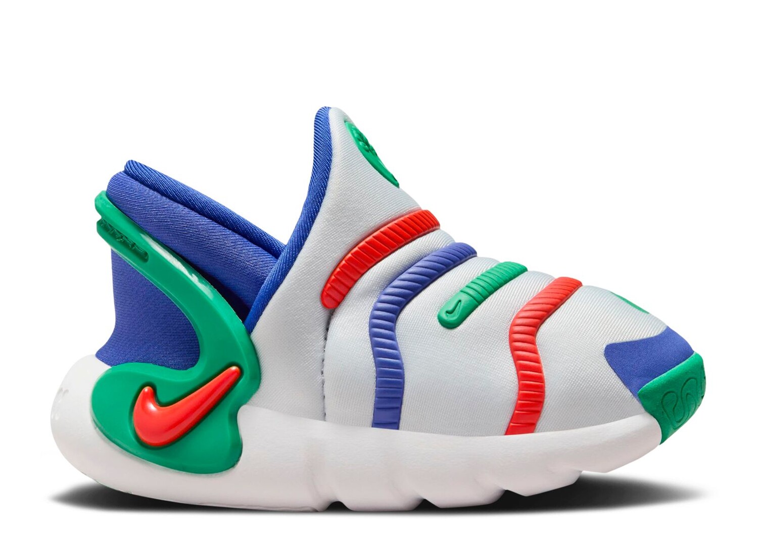 

Кроссовки Nike Dynamo Go 2 Easyon Td 'Grey Green Picante Red', серый