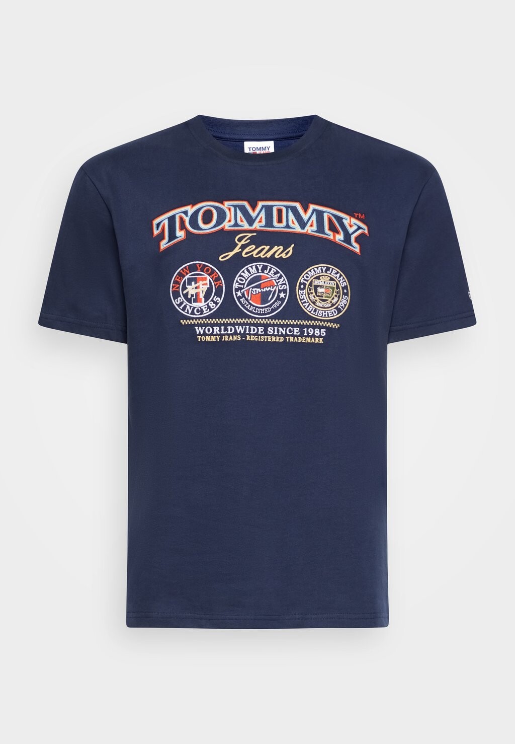 

Футболка с принтом Tommy Jeans, темно-синий