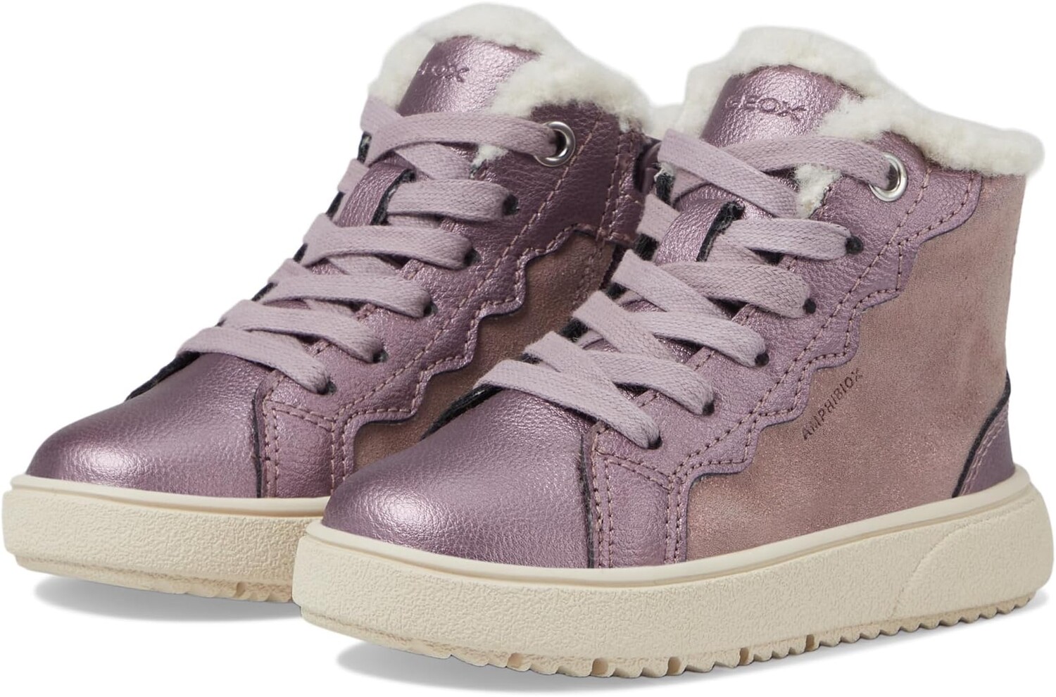 

Кроссовки Theleven BAB 1 Geox, цвет Dark Rose
