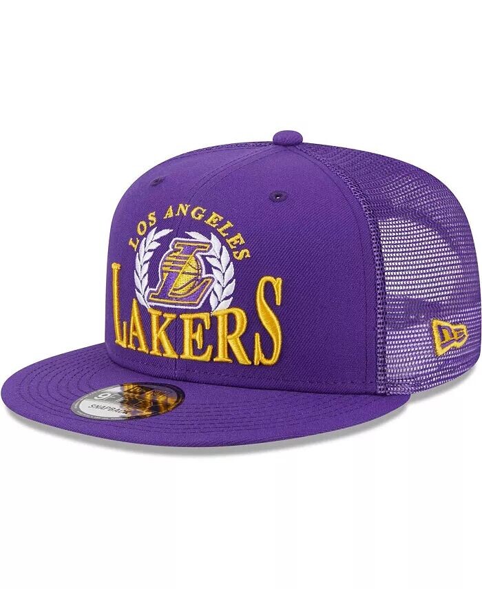 

Мужская фиолетовая бейсболка Los Angeles Lakers Bold Laurels 9FIFTY Snapback New Era, фиолетовый