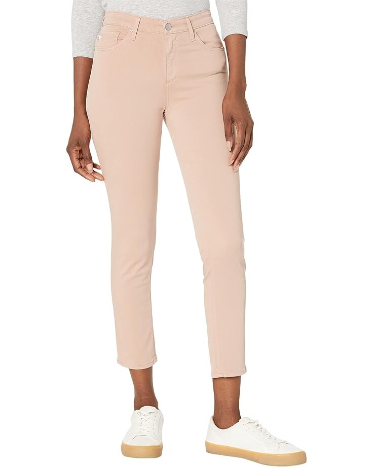 

Джинсы AG Jeans Prima Crop Cigarette Leg in Rose Cloud, цвет Rose Cloud