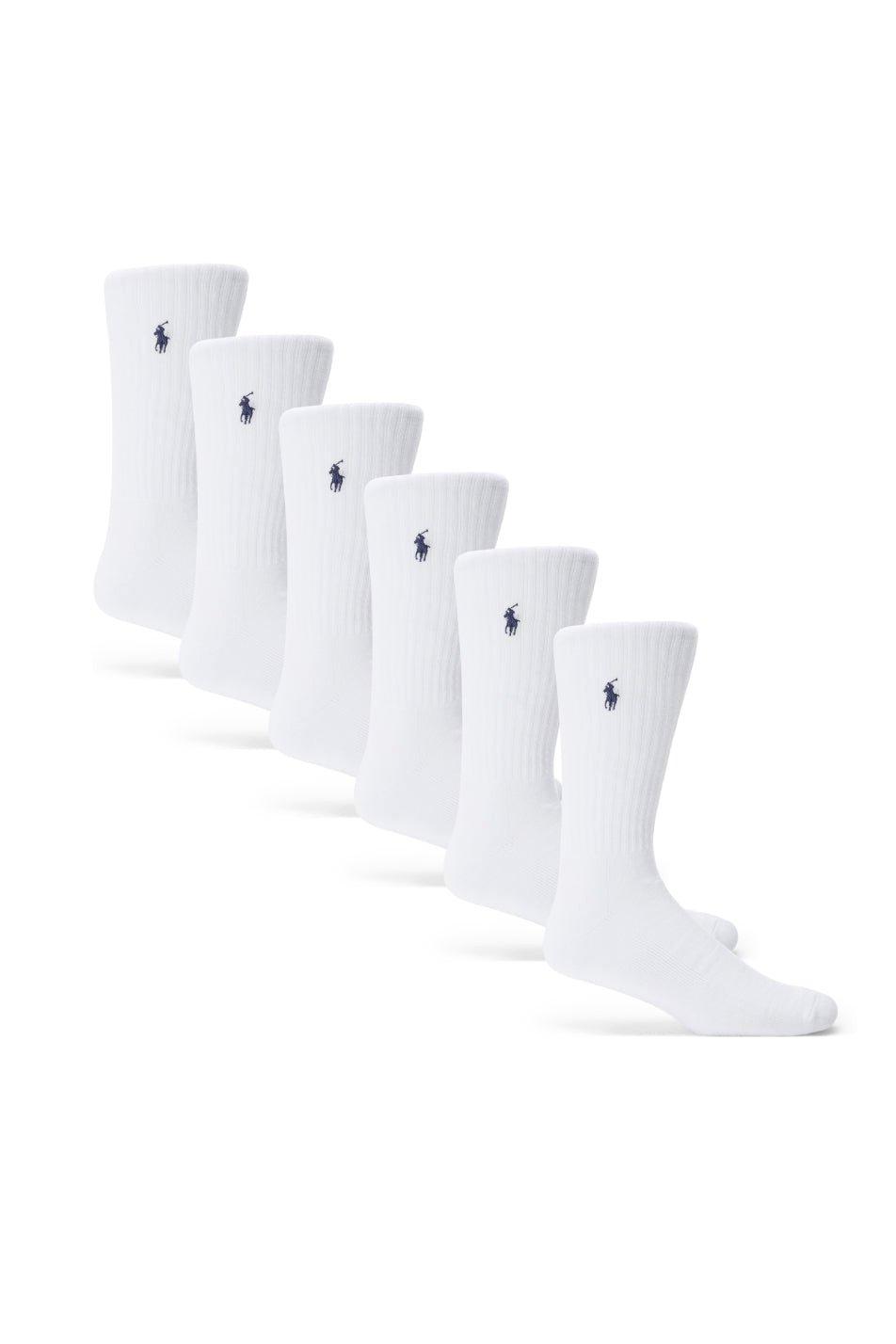 Комплект из 6 носков Ralph Lauren Polo Ralph Lauren, белый
