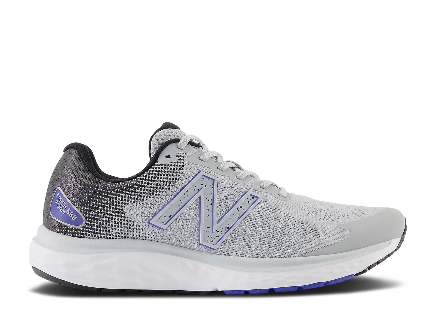 

Кроссовки New Balance Fresh Foam 680V7 'Aluminum Grey Marine Blue', серый