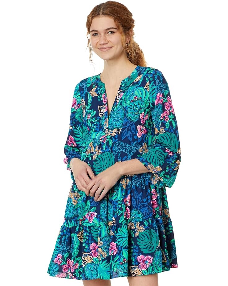 

Платье Lilly Pulitzer Gabriel 3/4 Sleeve Tunic, нави